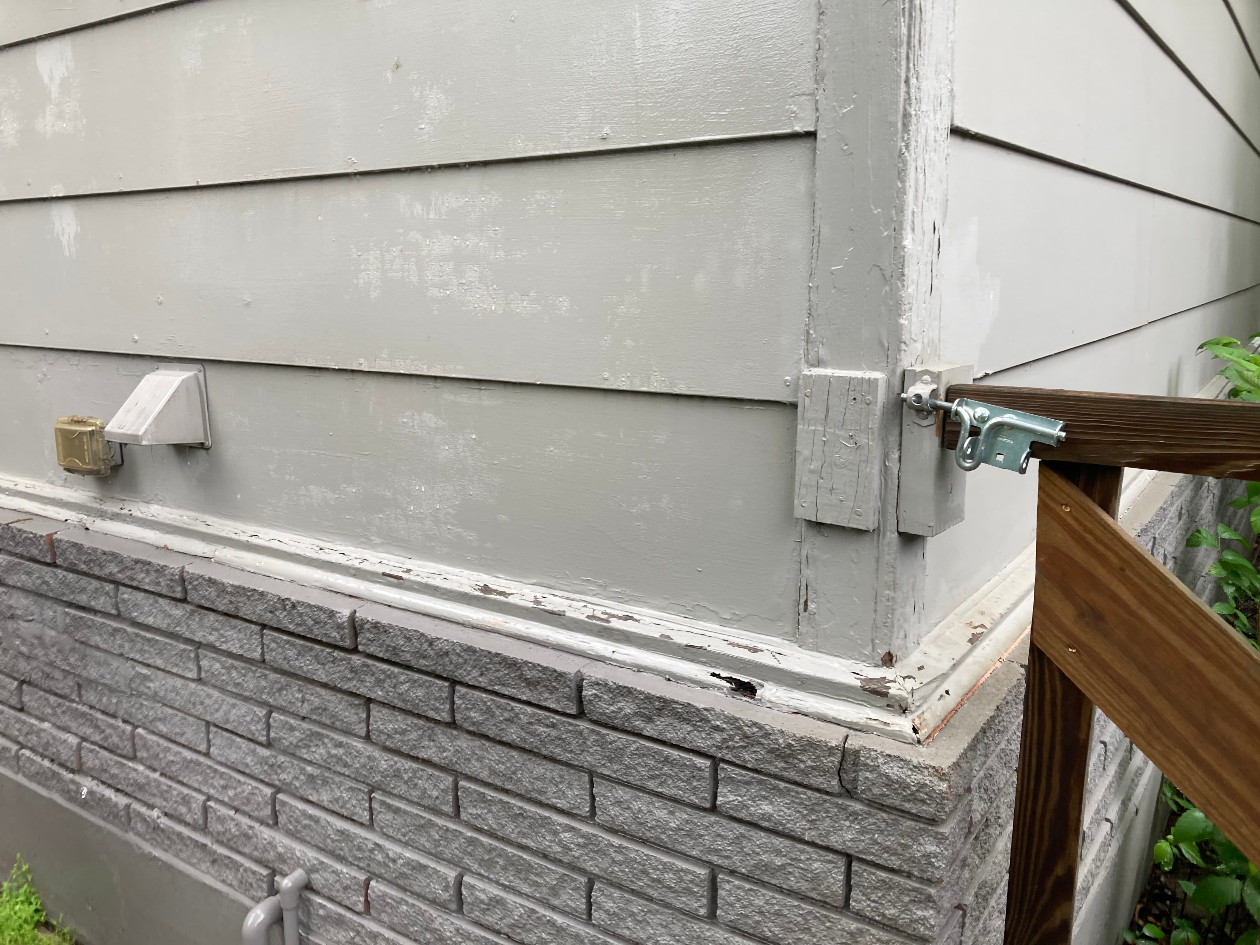 Exterior Trim Repair & Replacement before
