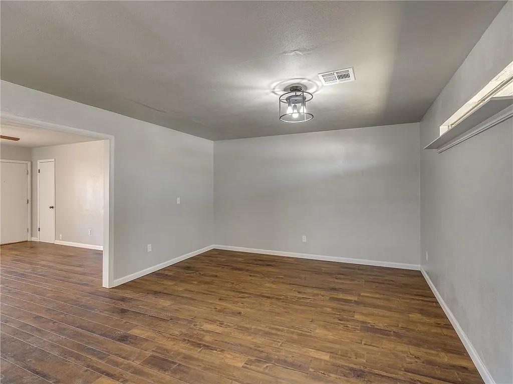 Dining Room Flooring & Lighting Update after