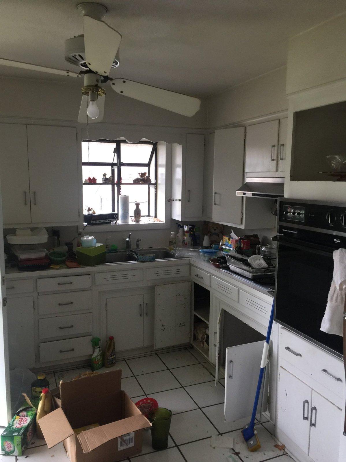 Kitchen Remodel before