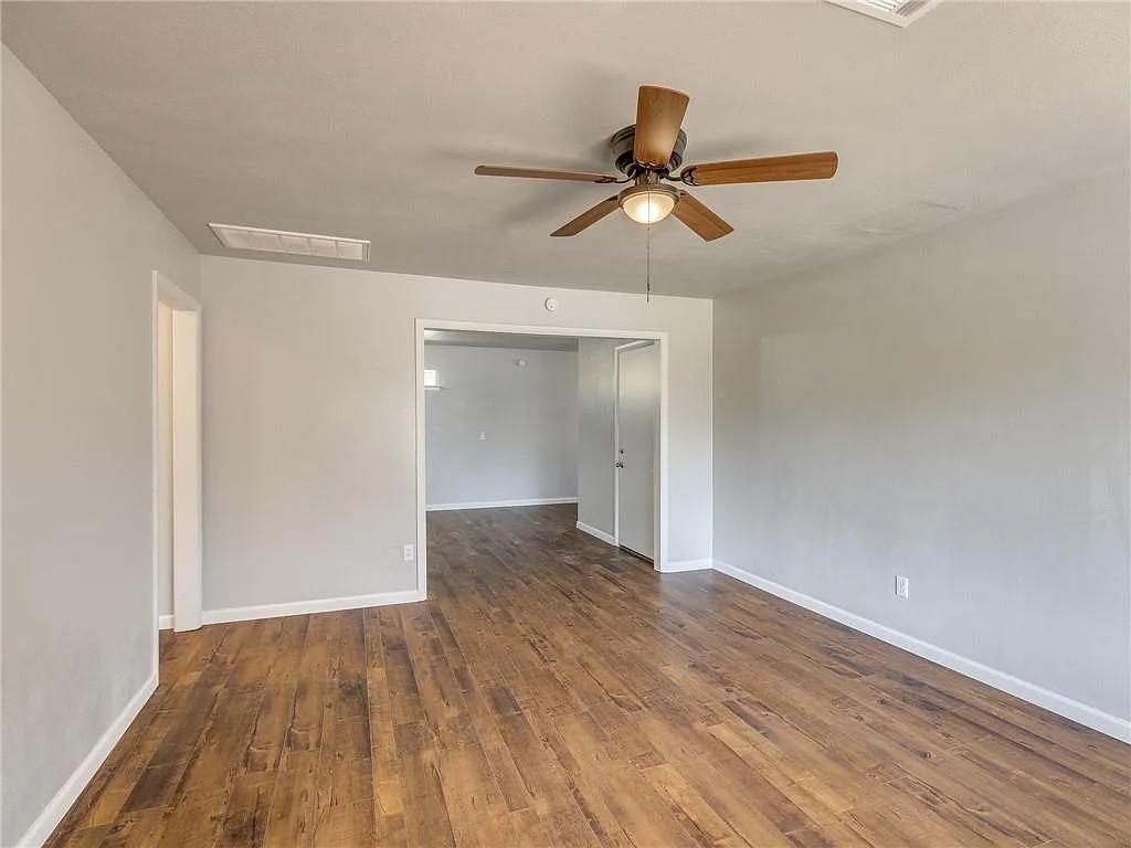 Living Area Flooring & Paint Update after