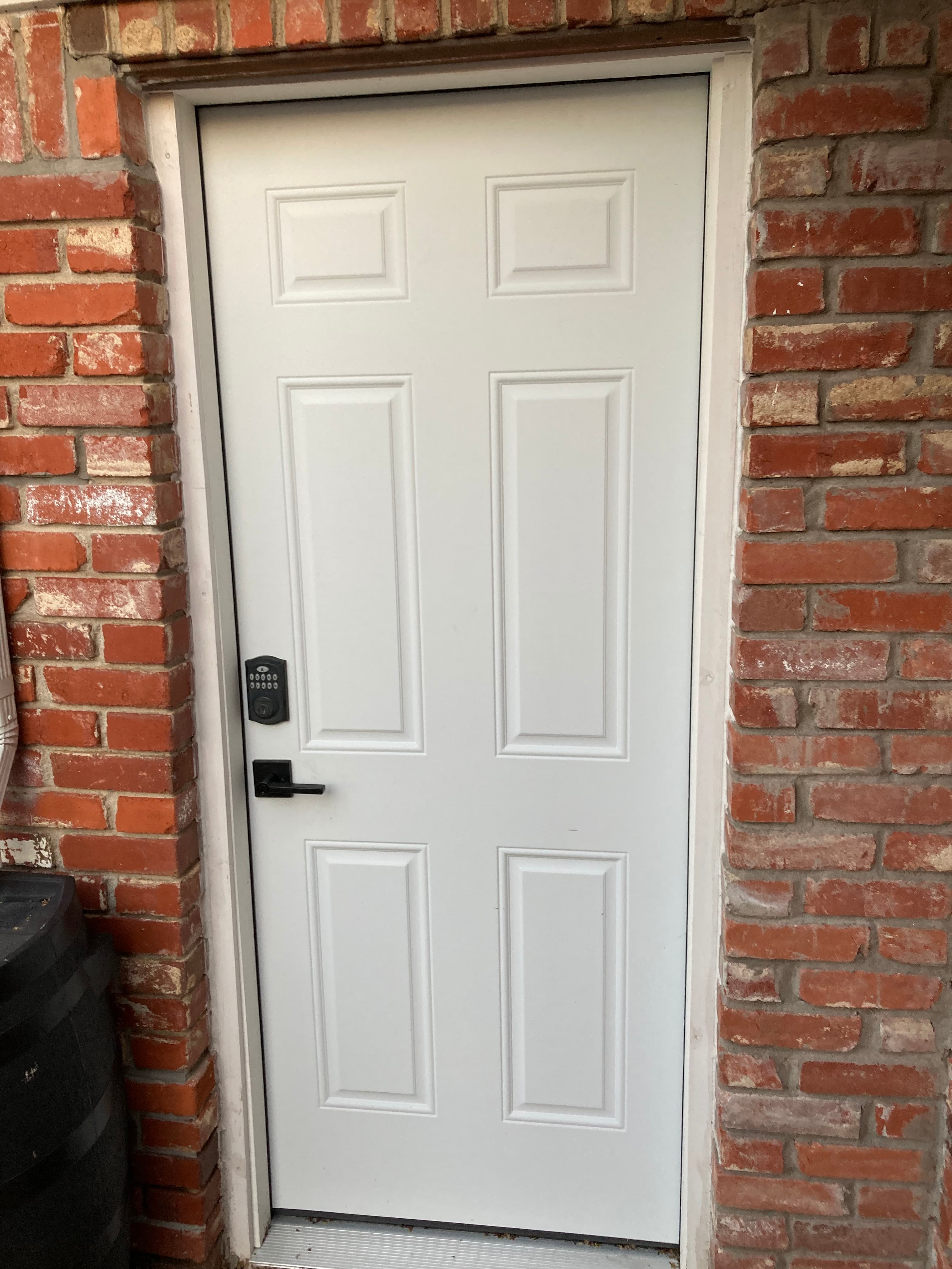 Exterior Door Installation & Hardware Upgrade after