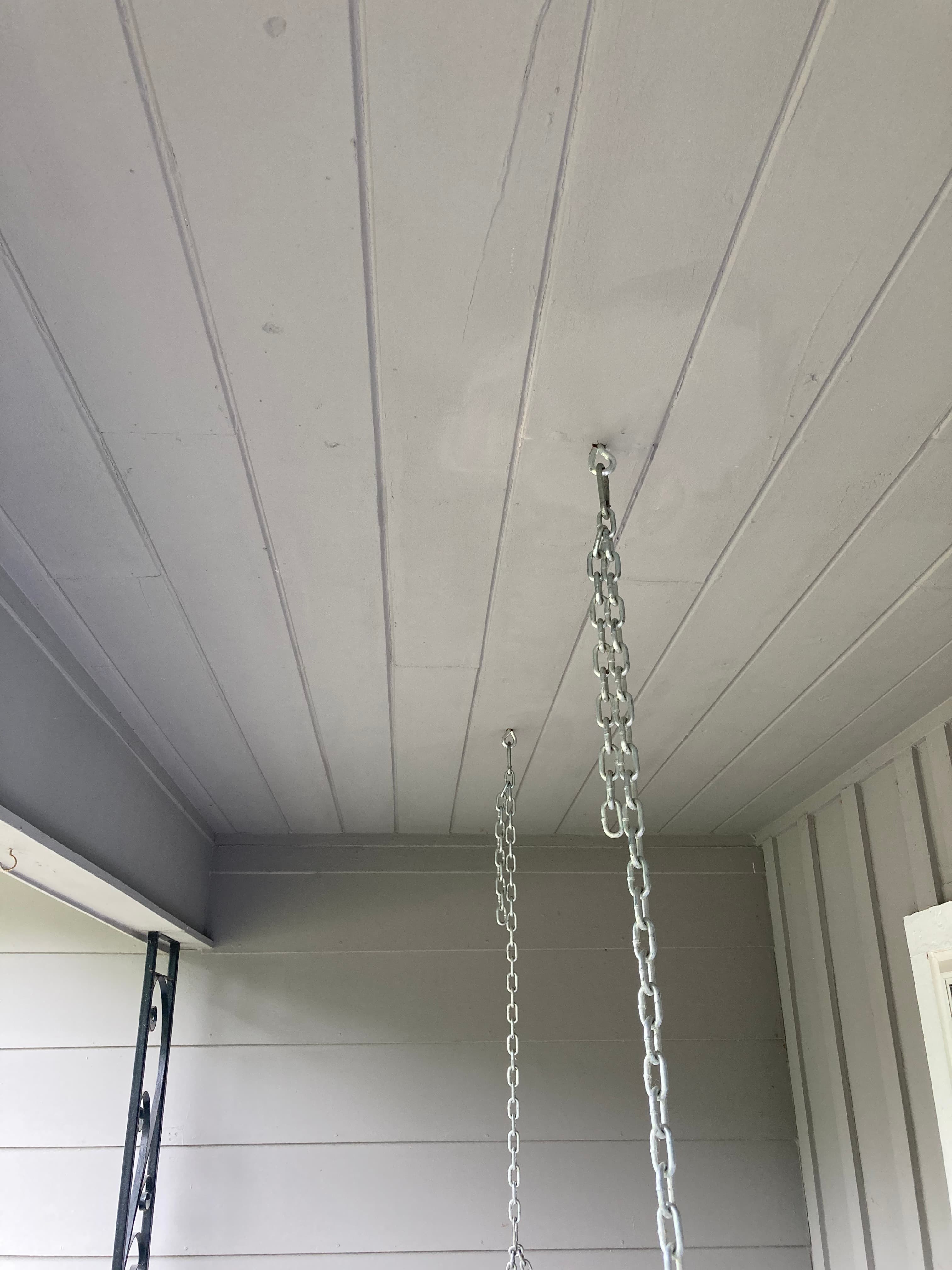 Porch Swing Hanger Structural Repair after