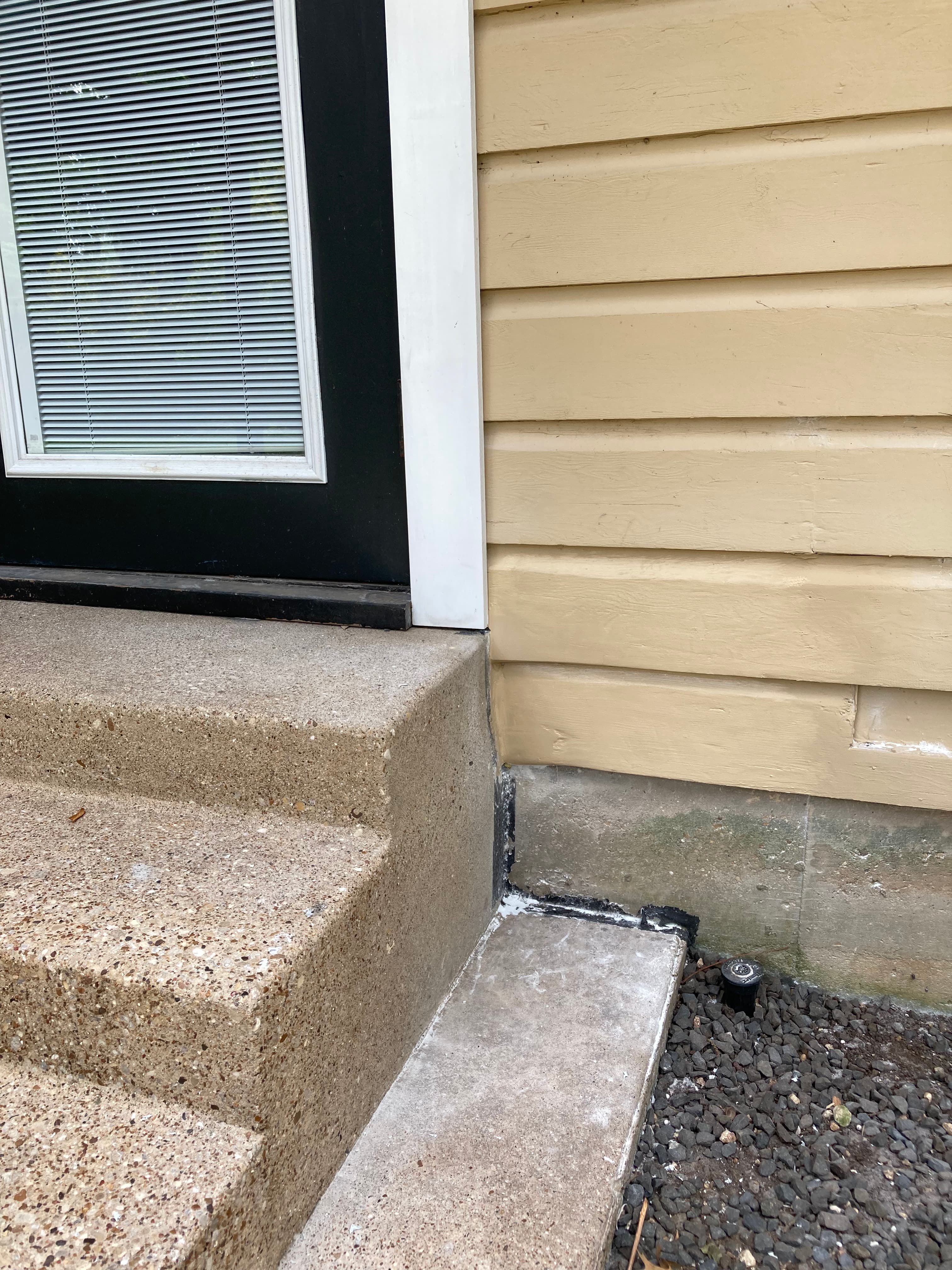 Exterior Siding Rot Repair after