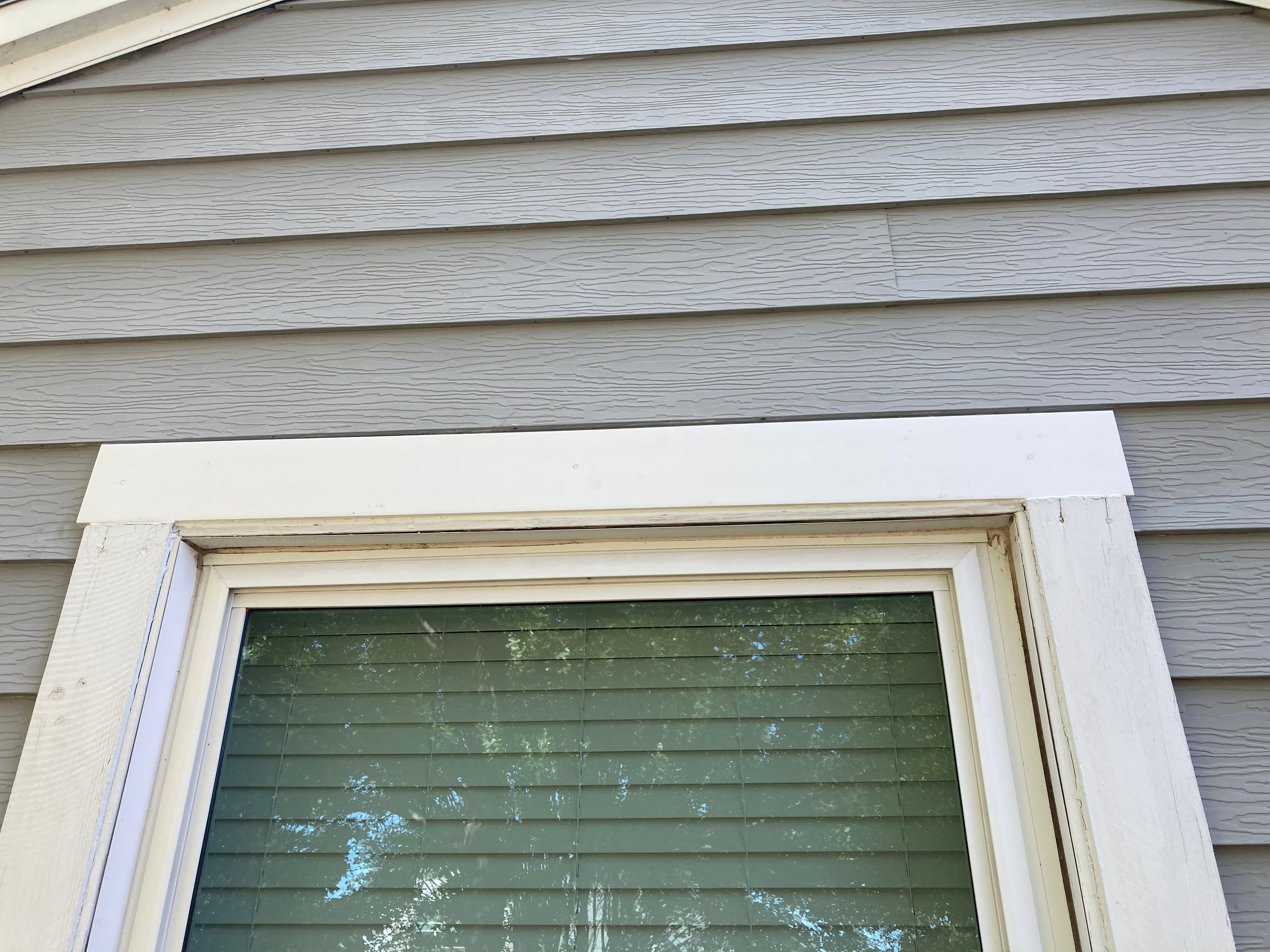 Exterior Window Trim Replacement after